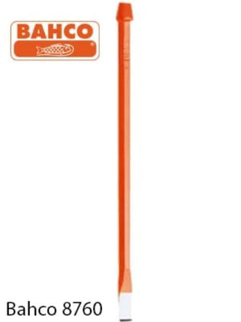 200x10mm Cincel Electricista Bahco 8760 Reafilable, Acero Forjado