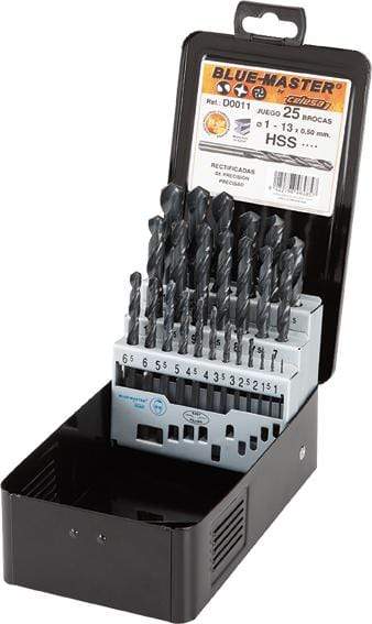 Juego de Brocas HSS DIN 338 Blue Master