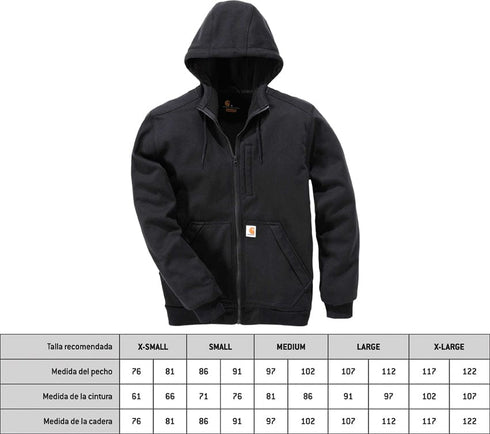 XS Sudadera Wind Carhartt