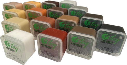 Pack de 6 unidades / 24ml / Blanco Cera Blanda de Reparacion 5 Teq