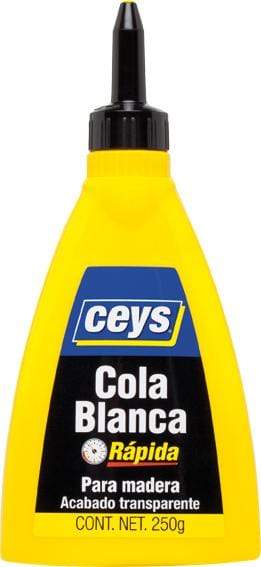 Pack de 12 unidades / 250g Cola Blanca Rapida en Biberon Ceys