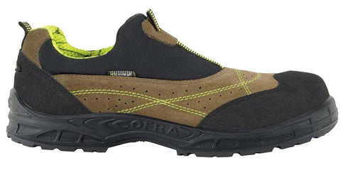 38 / ISO 20345 / Antideslizante Cofra Miami Mud S1P SRC | Nubuck Hidrófugo | Incremental