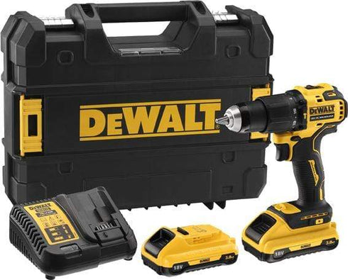 Bateria 18V 3Ah DeWalt Taladro percutor XR DCD709L2T sin escobillas