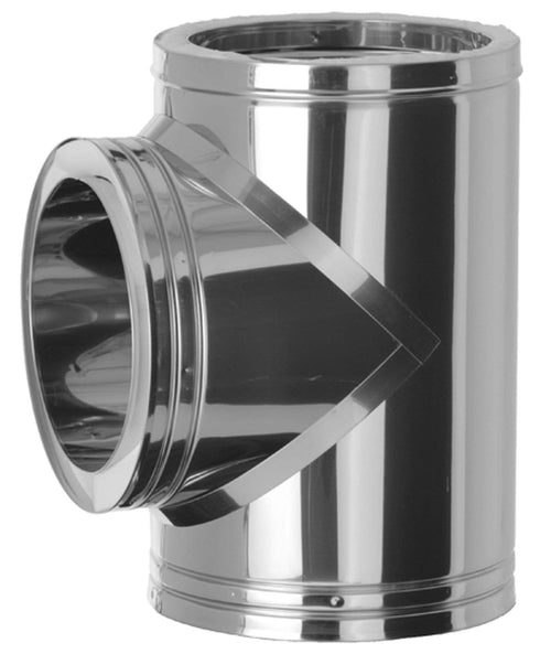 150mm Codo en T Inox 304 de 90º M-H-H DP Dinak