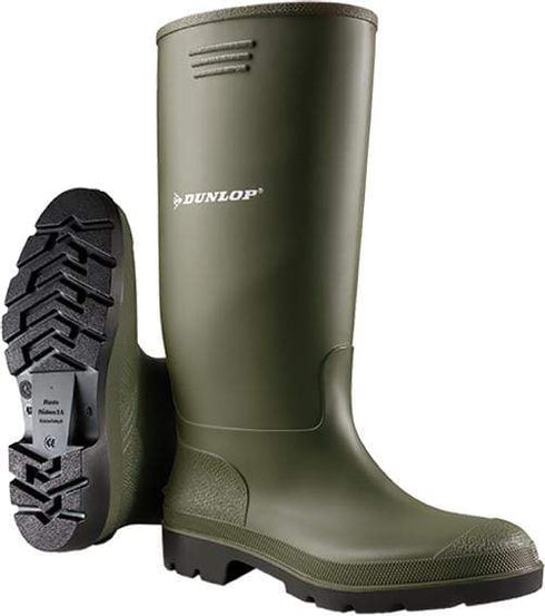 38 / Verde Bota de Agua Dunlop Pricemastor 380VP | 100% Impermeable