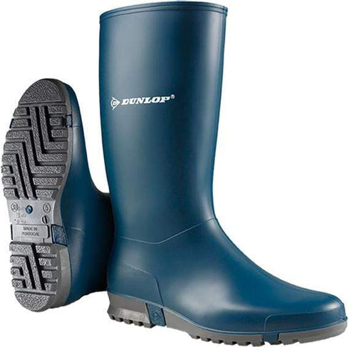 36 / Azul Bota de Caña Alta Dunlop Sport Azul para Mujer