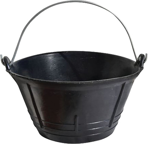 Cubo italiano Ferko de caucho de 10L