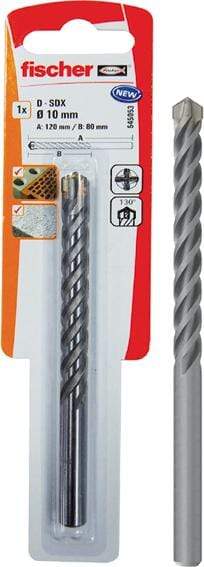 5x50x85 mm / 10 Uds Fischer Broca Quatrium D Sdx