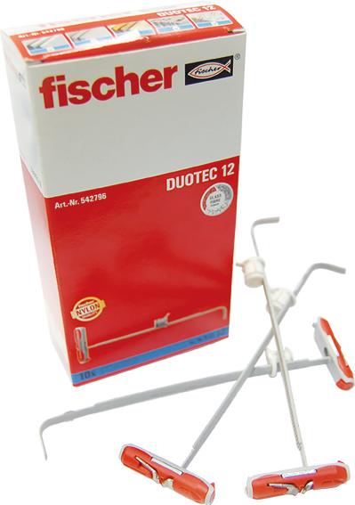 12 mm / Pack 10 Uds Fischer Taco Vuelco Duotec