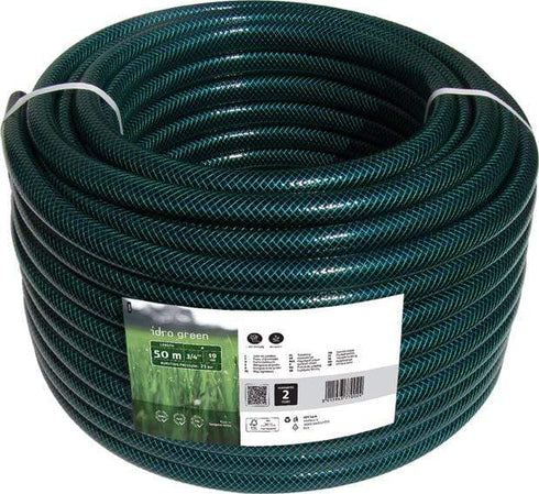 50 m x 15 mm Manguera FITT Idro Green | PVC Tricotada Antialgas | 12,5-30 mm | 15-50 m