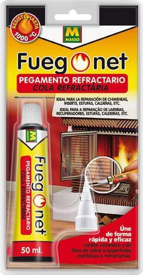 Fuegonet Pegamento refractario