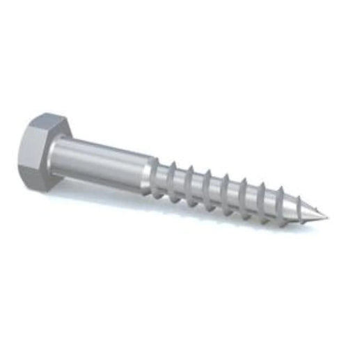 5x30 mm / 200 uds GFD Tornillo Barraquero Hexagonal Cincado DIN 571