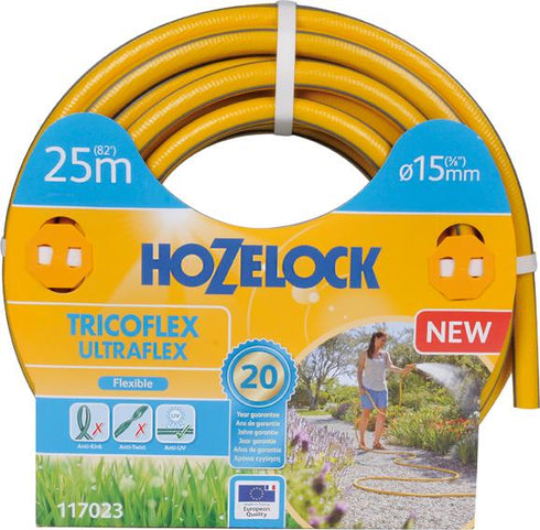 15mm / 25m Manguera Hozelock Tricoflex Ultraflex | Flexible y Antitorsión