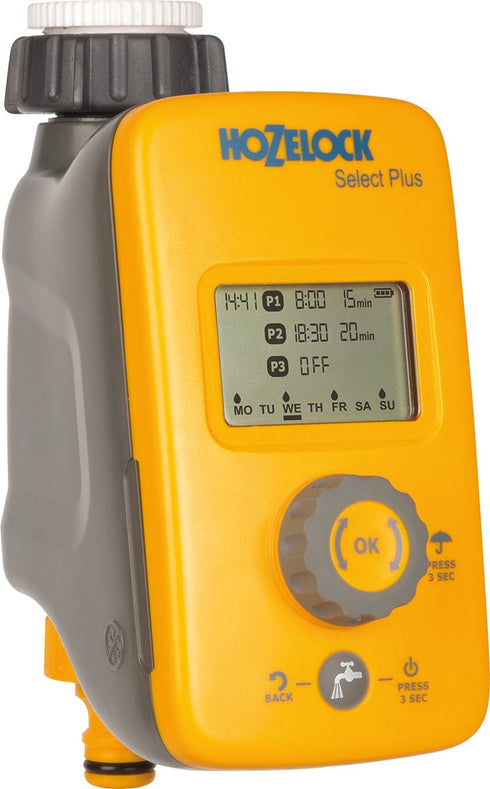 Hozelock Select Plus Programador de riego a pilas