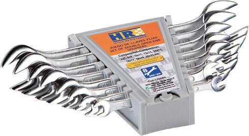 JGO LLAVE FIJA PLANA 170080 HR 8 PZ