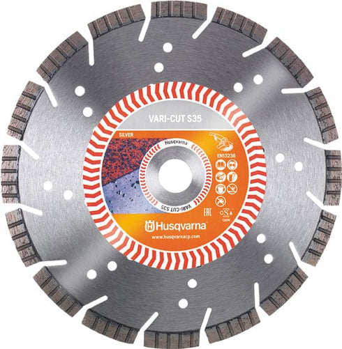 115x22.2mm Disco Husqvarna Vari Cut S35