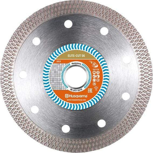Disco Husqvarna Elite-Cut S6 115mm | Porcelánico Gama Oro