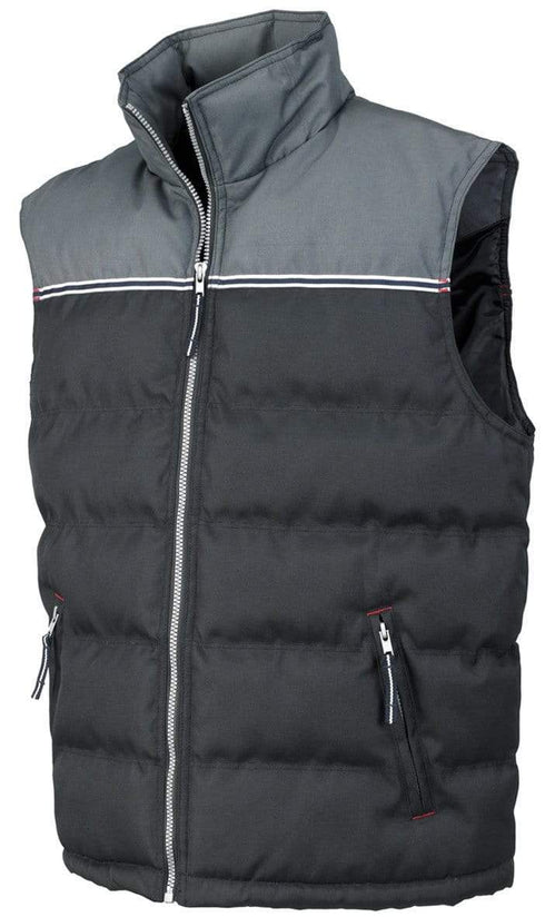 S / Negro - gris Chaleco Acolchado Issaline Ocean 04065