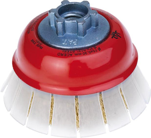 Cepillo de amoladora HSCG-075X0,30XM14