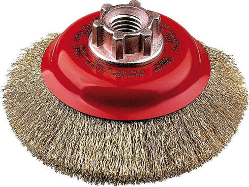 Cepillo para amoladora Jaz HSD 085X0,30XM14 latonado plano