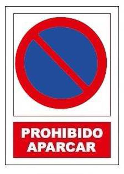 Señal prohibido aparcar sp885 JG Señalizacion