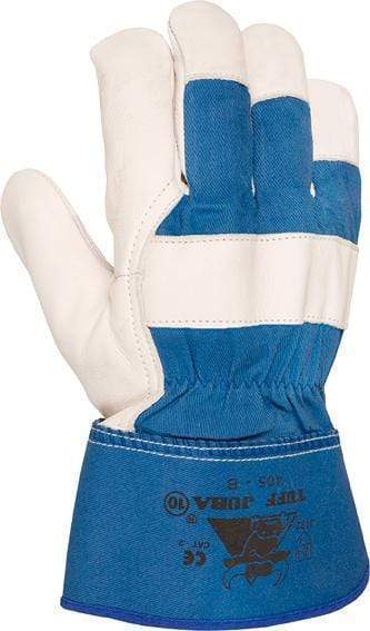 9 / Azul - natural Juba Guantes Tuff 405B Pack 6 Uds