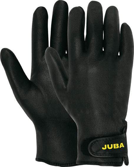 8 / Negro / 6 unidades Juba H5115W Guantes Agility Refrigerator Pack 6 Uds