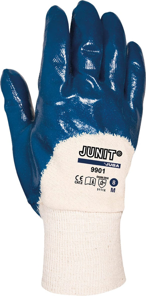 L/9 / EN 388 A1 Juba 9901 - Guantes Trabajo pack de 6 unidades