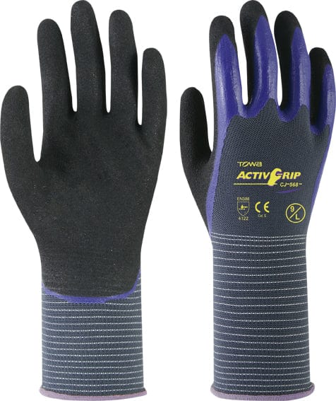 M/8 Juba CJ568 Guantes ActivGrip Pack 6 Uds
