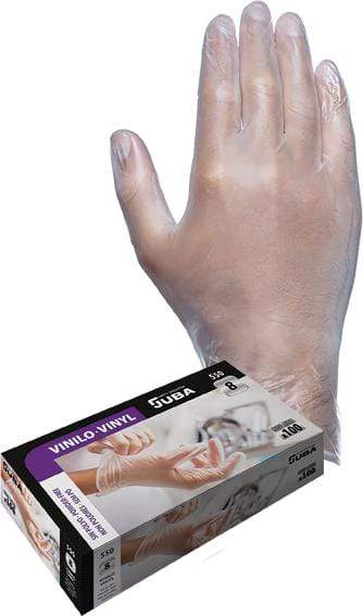 Juba Guantes Vinilo Desechable Caja 100 Uds