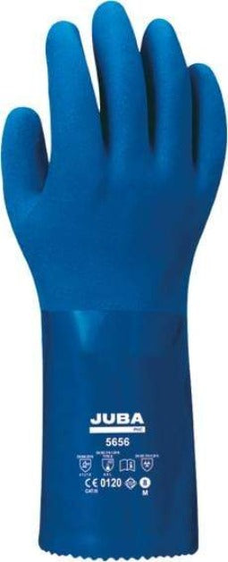 M / Azul / 6 Unidades Juba H5656 Guantes Pack 6 Uds