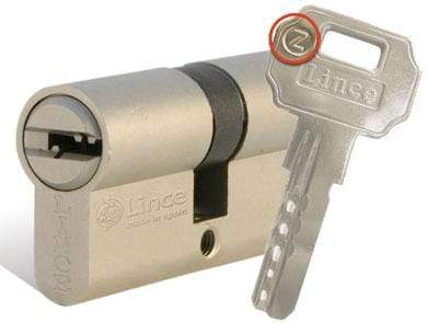 32x32mm / Laton Cilindro de seguridad C2 LINCE