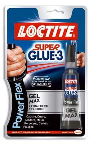 Pegamento super glue 3 10GR MAX Power Gel 2057162
