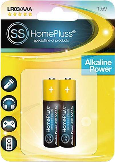 PILA ALKALINA HOMEPLUSS LR03(AAA) BL(2) - PACK 10 UNIDADES