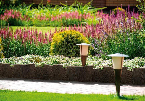 Bordura Jardin Marron Nortene 20x60cm (4uds)