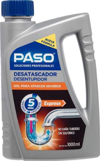 Desatascador profesional Gel Paso 705011 1 litro - PACK 6 UNIDADES