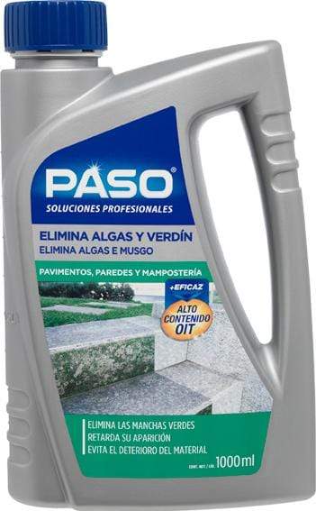 Eliminador de algas y verdin intenso Paso 702011 1 litro - PACK 6 UNIDADES