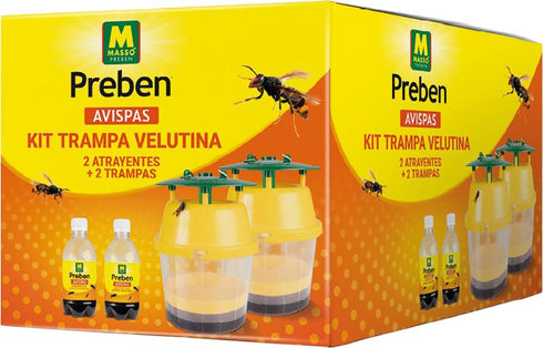 Kit de 2 Trampas Atrayentes para Velutina Preben