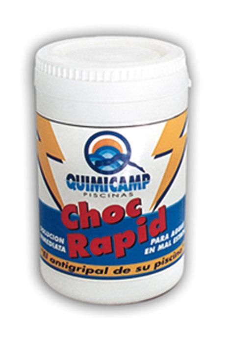 Quimicamp Choc Rapid - Pack 12 Tratamientos Aguas Verdes Piscina