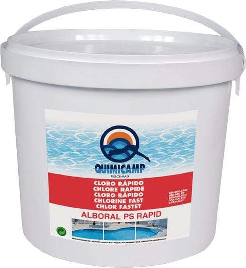 Cloro rapido alboral rapid 5kg 202205 Quimicamp - PACK 4 UNIDADES