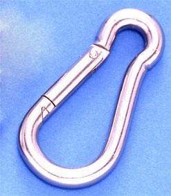 MOSQUETON BOMBERO INOX AISI316 05X050 - PACK 20 UNIDADES
