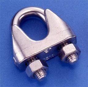 SUJETACABLES INOX AISI316 06MM - PACK 20 UNIDADES
