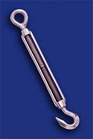 TENSOR CANCAMO-GANCHO INOX AISI316 08MM - PACK 10 UNIDADES
