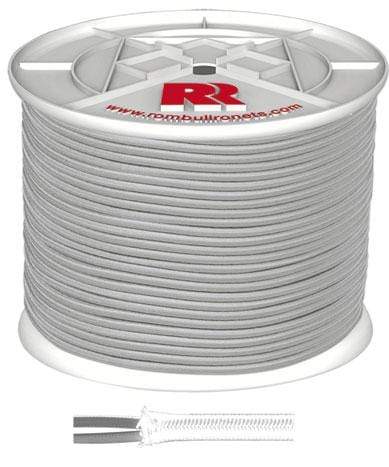 8 mm Cuerda Elastica Poliester Blanca Rombull