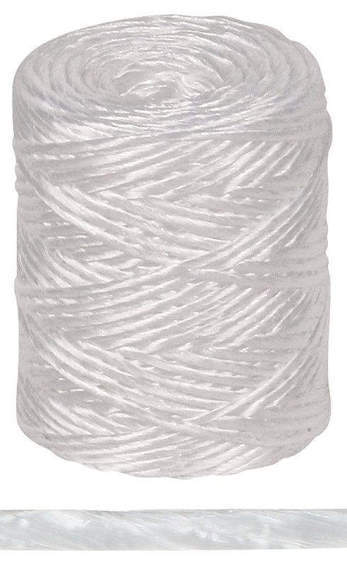 Blanco / 120m Bobina de Hilo de Rafia Rombull