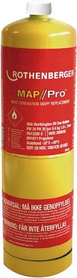 Cartucho de gas MAPP de Rothenberger