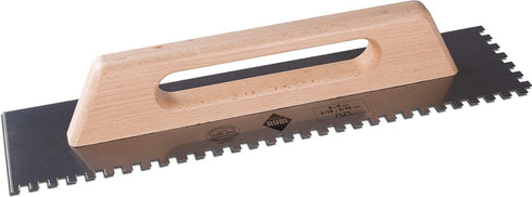 Peine RUBI ACERO 48 cm. (10x10) con mango de madera cerrado