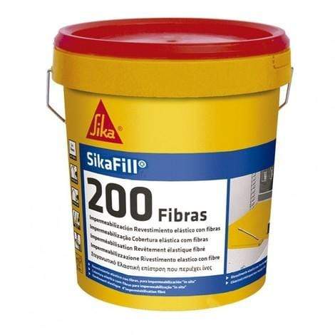 1 Kg / Rojo teja Sika SikaFill 200 fibras
