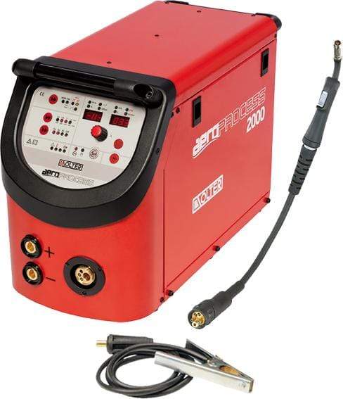 Solter Aeroprocess-2000: Soldadora multiprocesos TIG, MIG-MAG y MMA