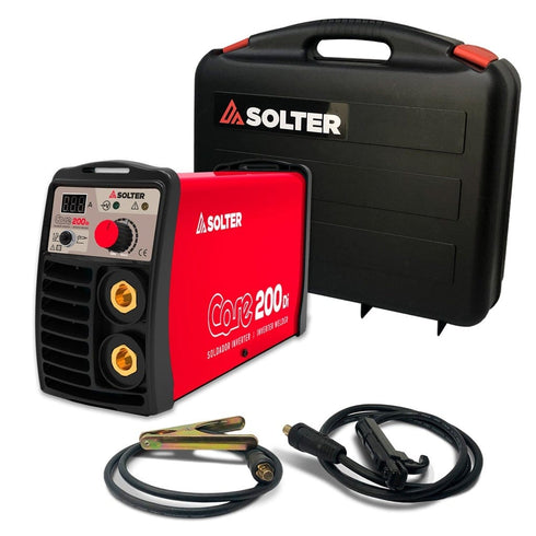 Equipo de Soldar Inverter Solter CORE 200Di | MMA/TIG, Maletín |